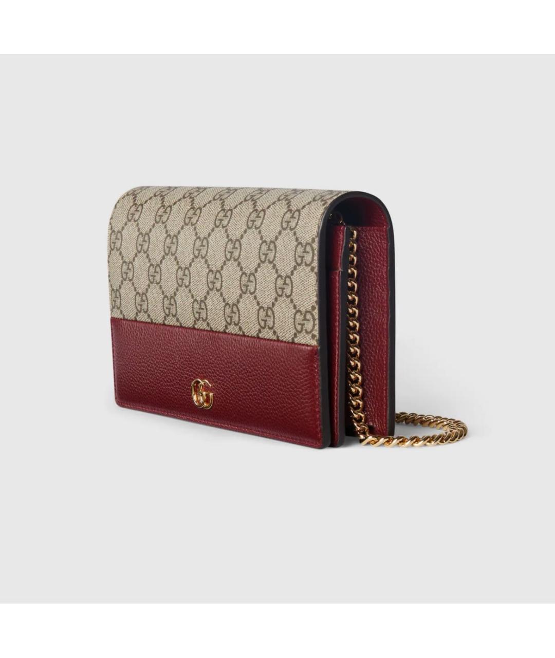 GUCCI Бордовый кошелек, фото 2