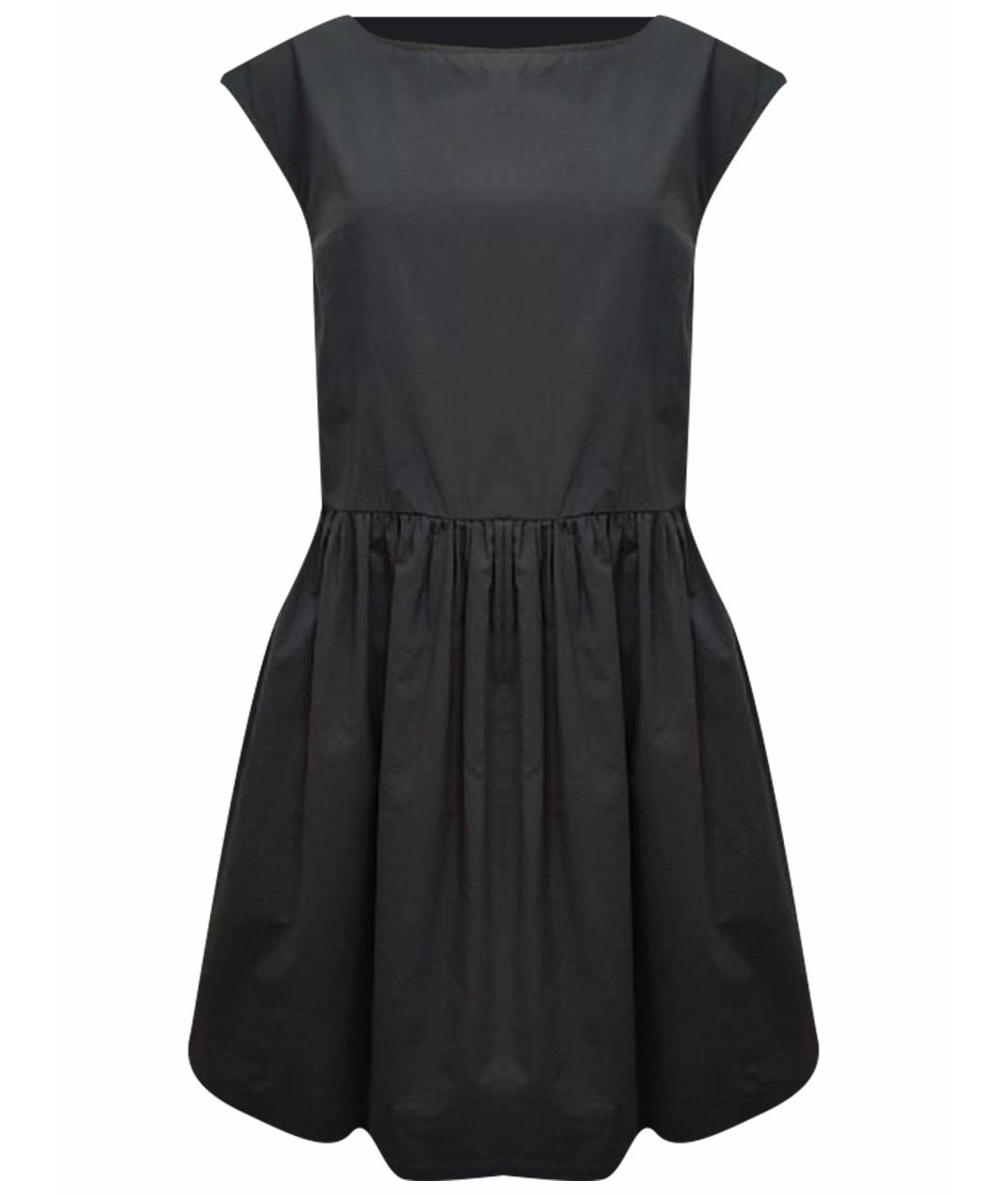 WOOLRICH Темно-синее хлопковое повседневное платье, фото 1