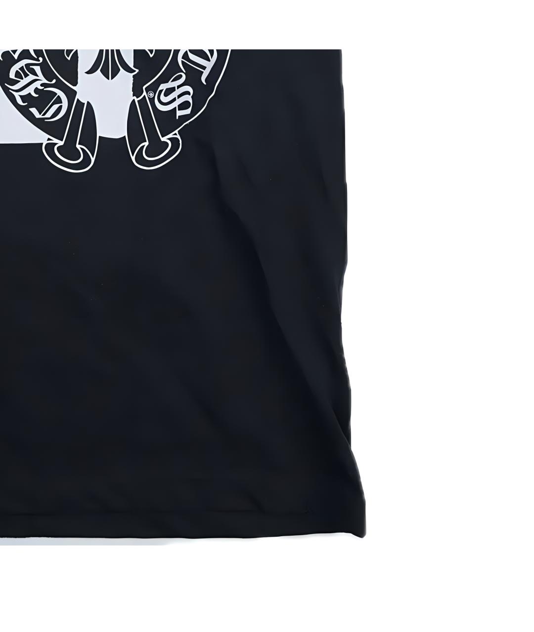 CHROME HEARTS Черная футболка, фото 3