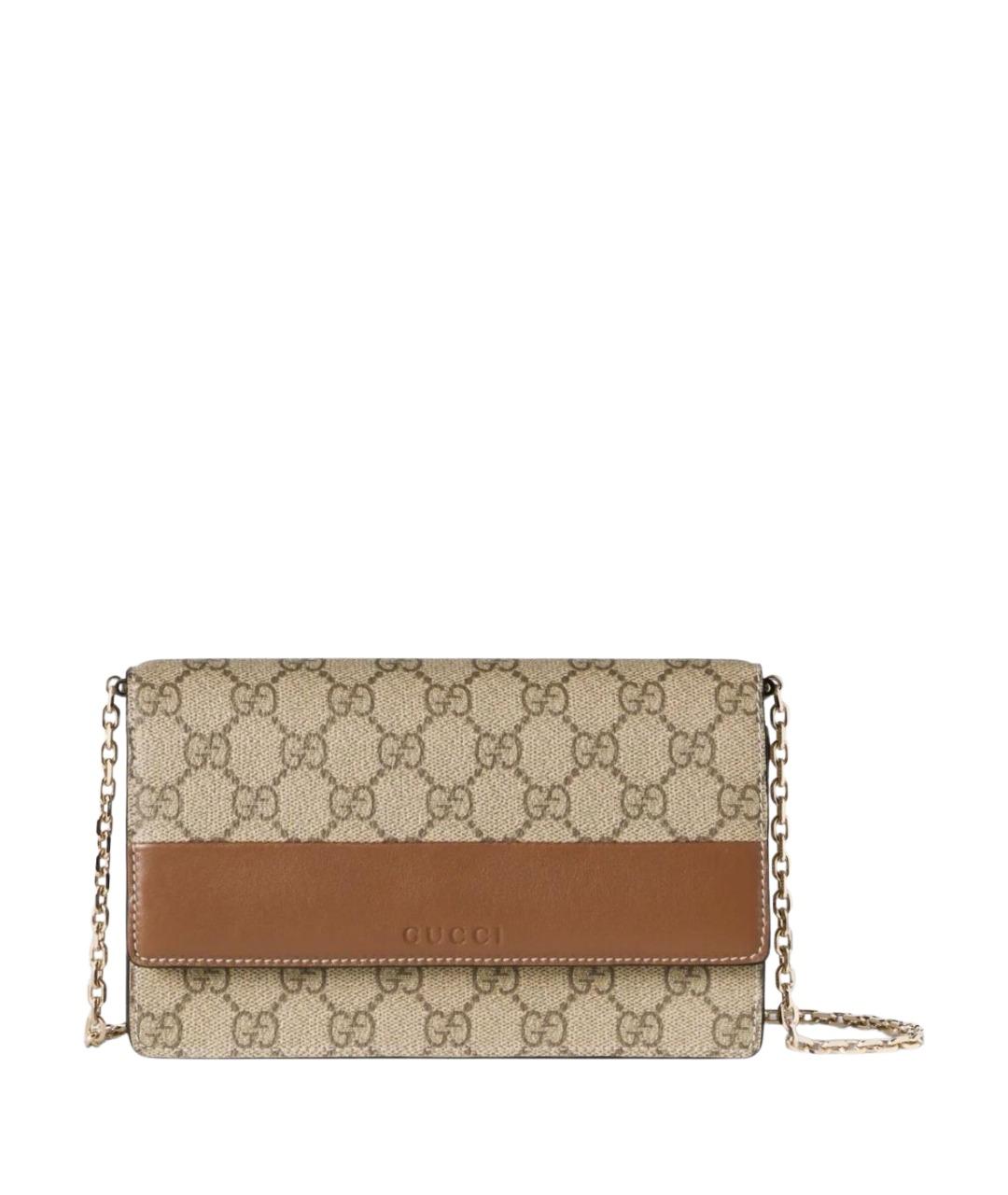 GUCCI Коричневый кошелек, фото 1