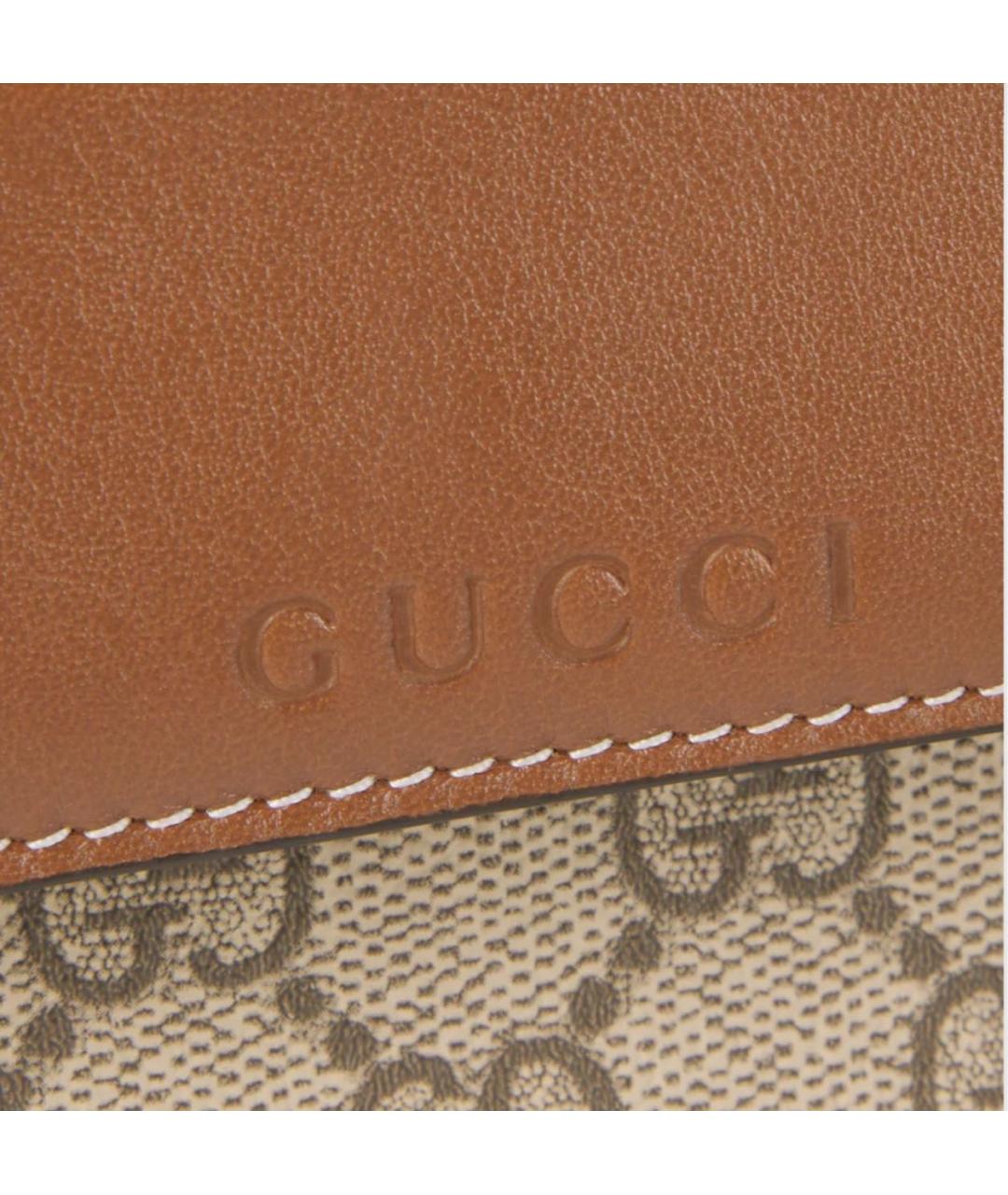 GUCCI Коричневый кошелек, фото 4