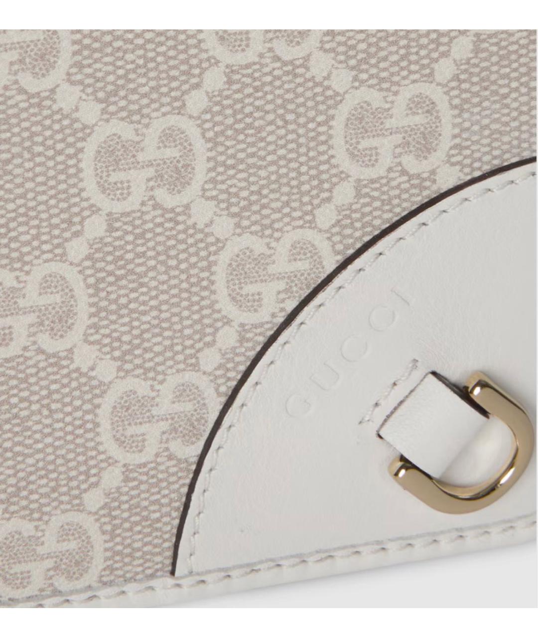 GUCCI Белый кошелек, фото 4