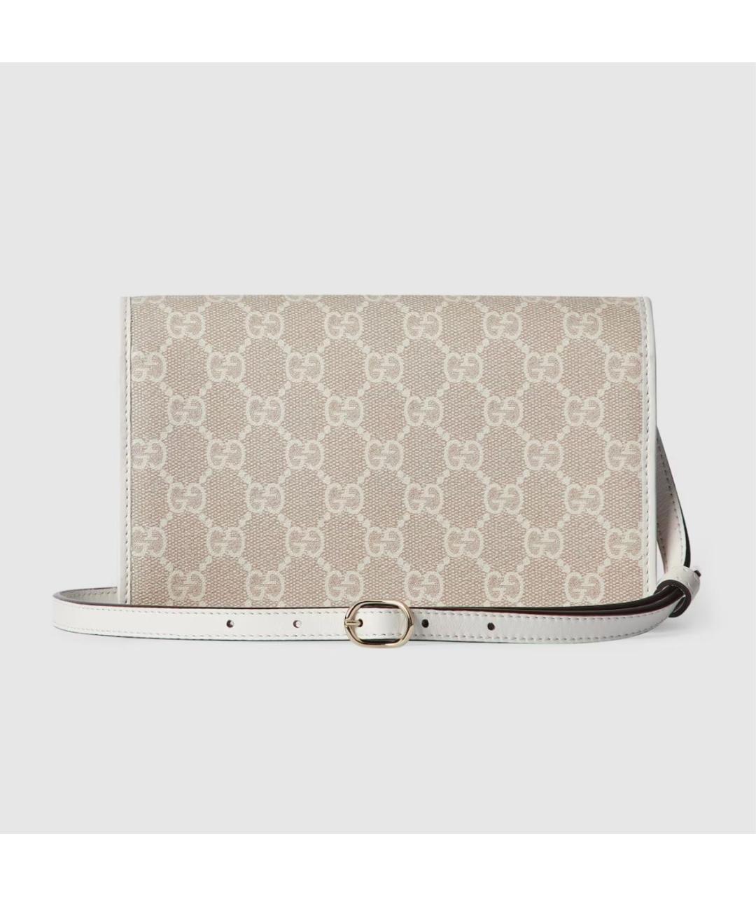 GUCCI Белый кошелек, фото 5
