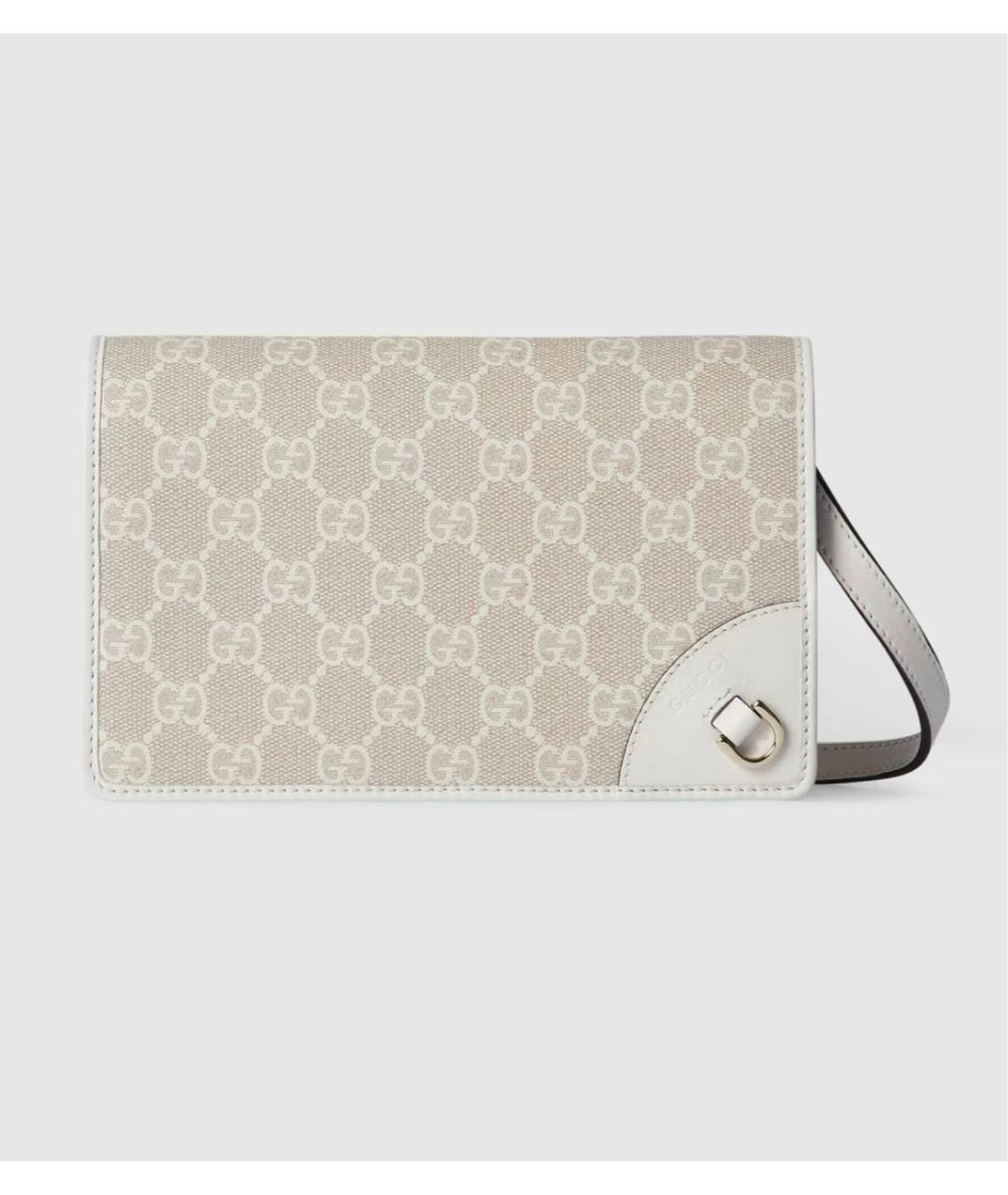 GUCCI Белый кошелек, фото 8