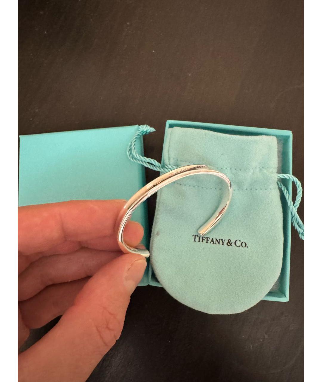 TIFFANY&CO Серебрянный серебряный браслет, фото 4