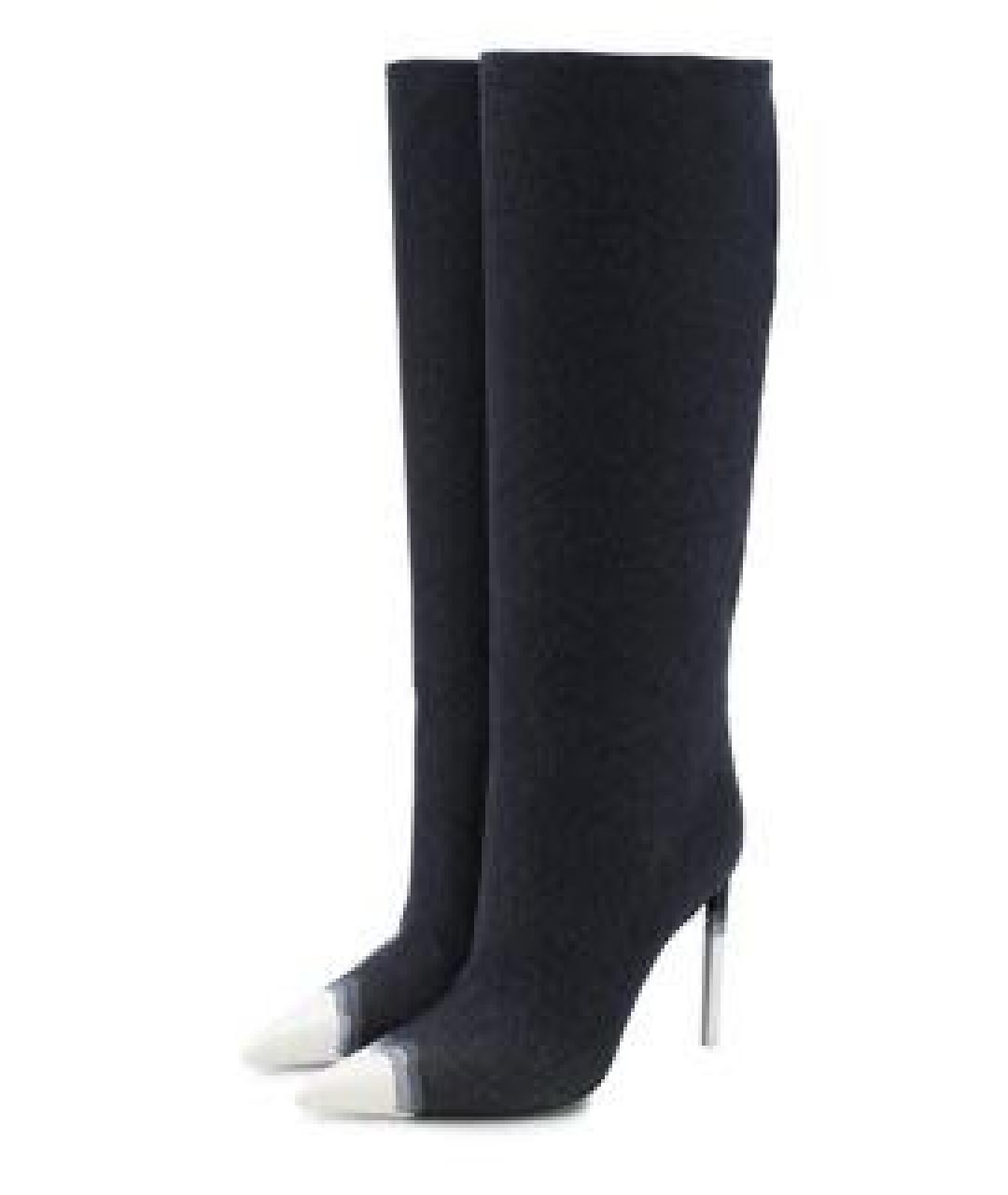 TOM FORD Черные текстильные сапоги, фото 3