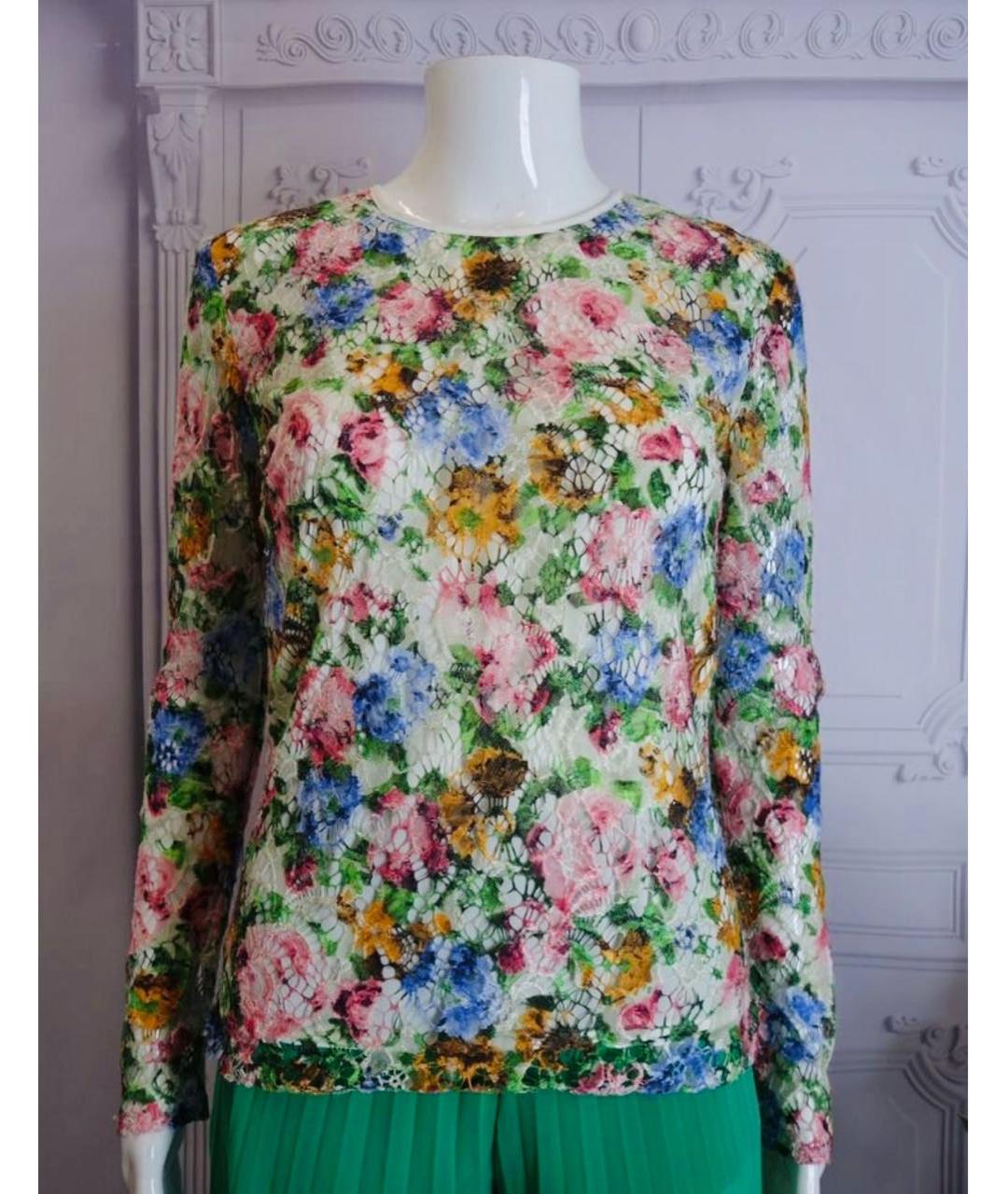 MSGM Мульти полиамидовая блузы, фото 5