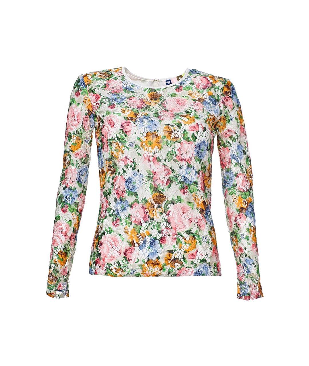 MSGM Мульти полиамидовая блузы, фото 1