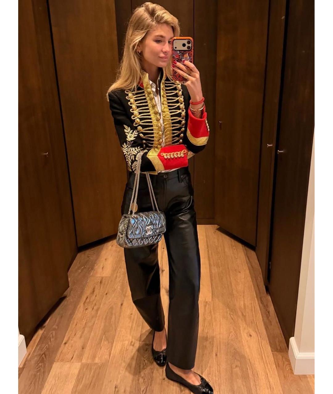 PACO RABANNE Черный жакет/пиджак, фото 6