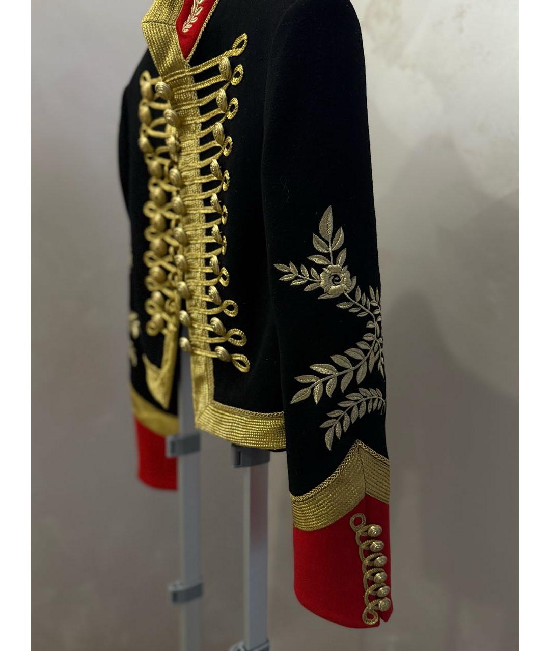 PACO RABANNE Черный жакет/пиджак, фото 8