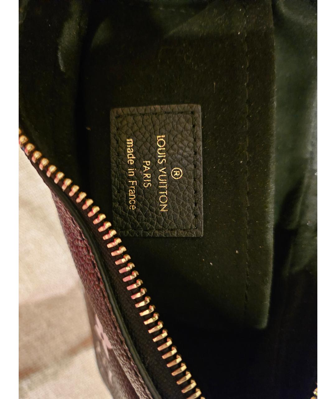 LOUIS VUITTON Белая кожаная сумка через плечо, фото 7