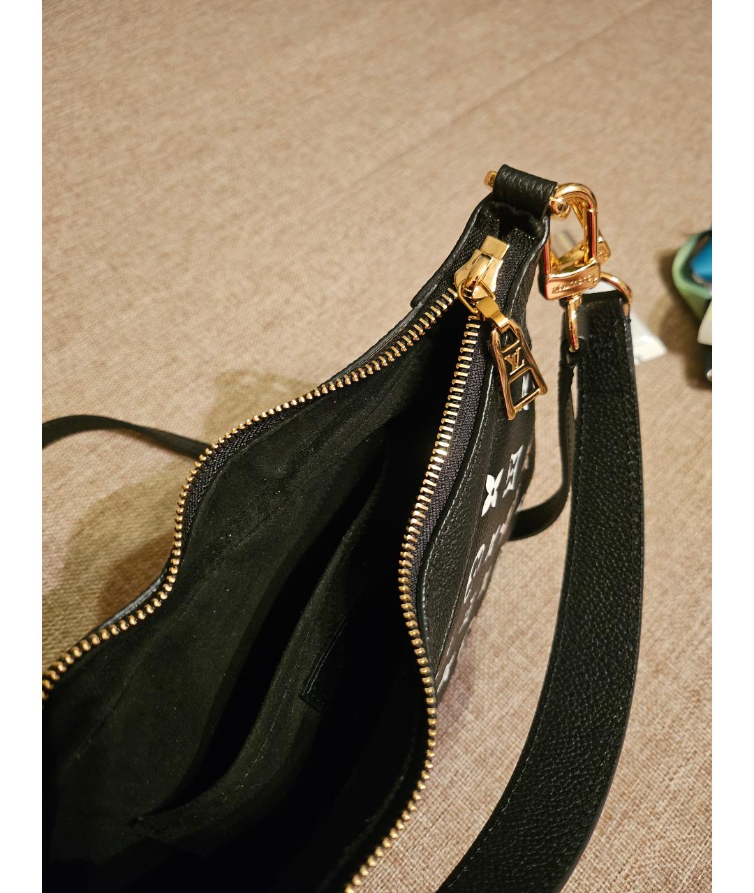 LOUIS VUITTON Белая кожаная сумка через плечо, фото 4