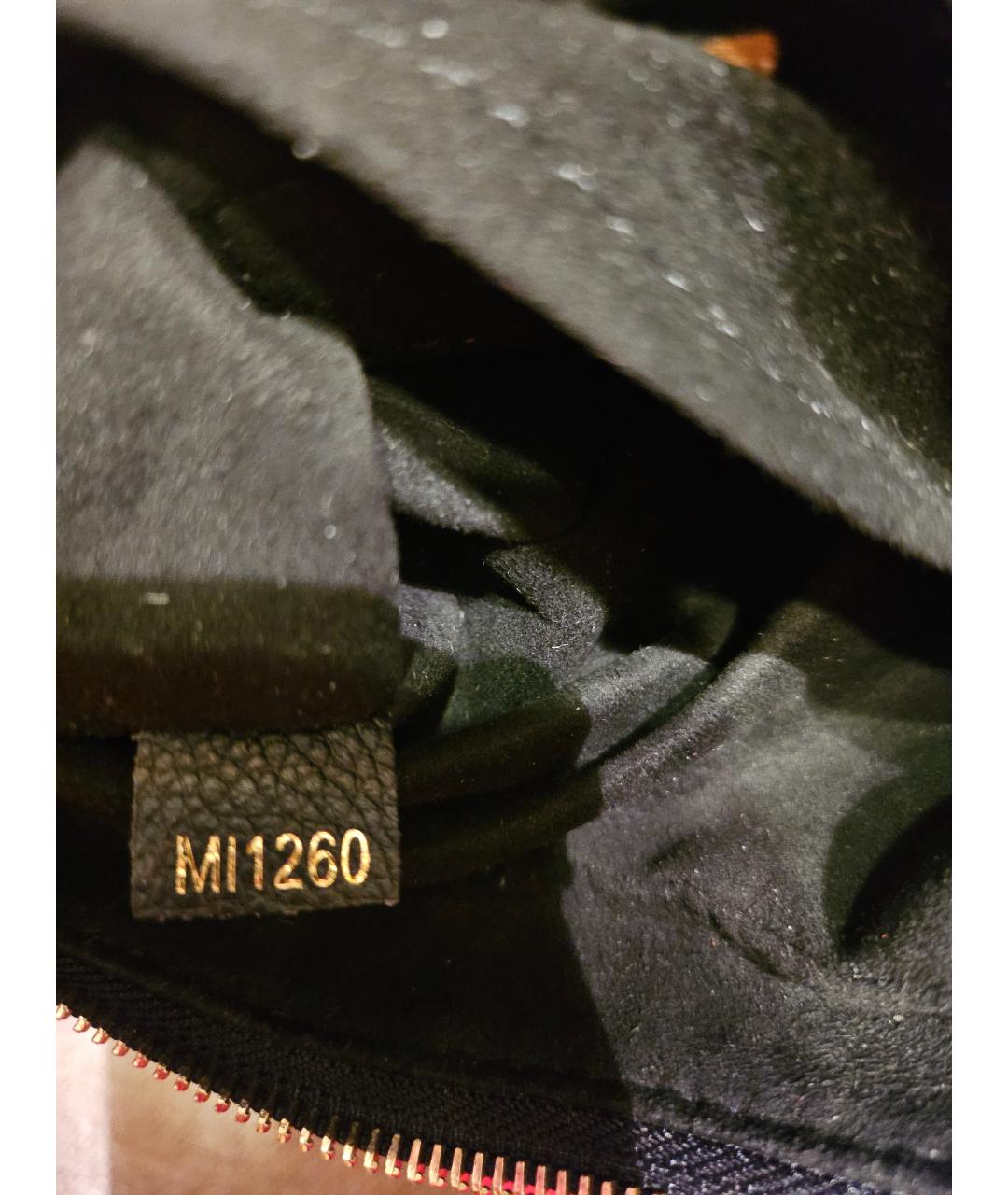 LOUIS VUITTON Белая кожаная сумка через плечо, фото 8