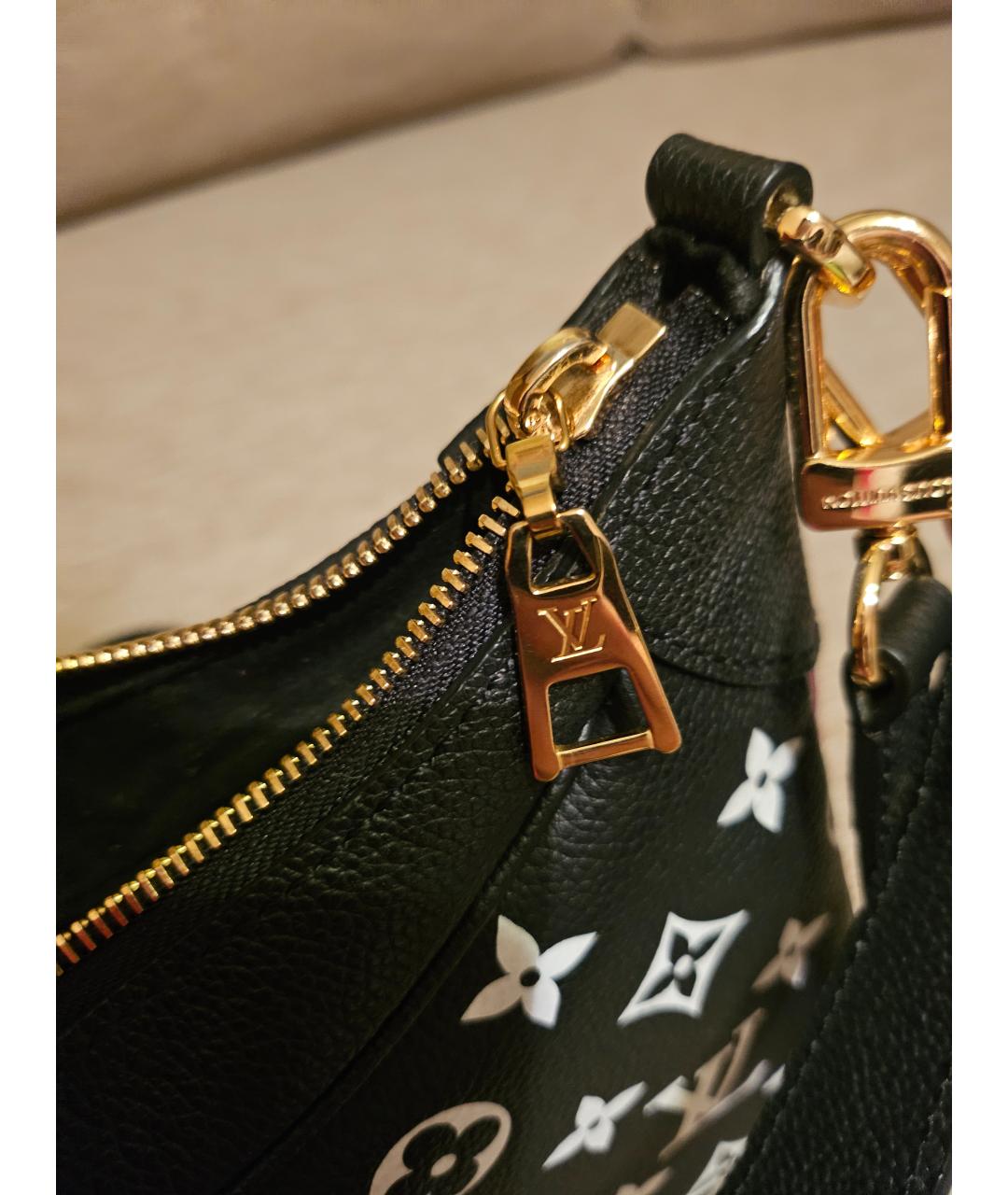 LOUIS VUITTON Белая кожаная сумка через плечо, фото 5