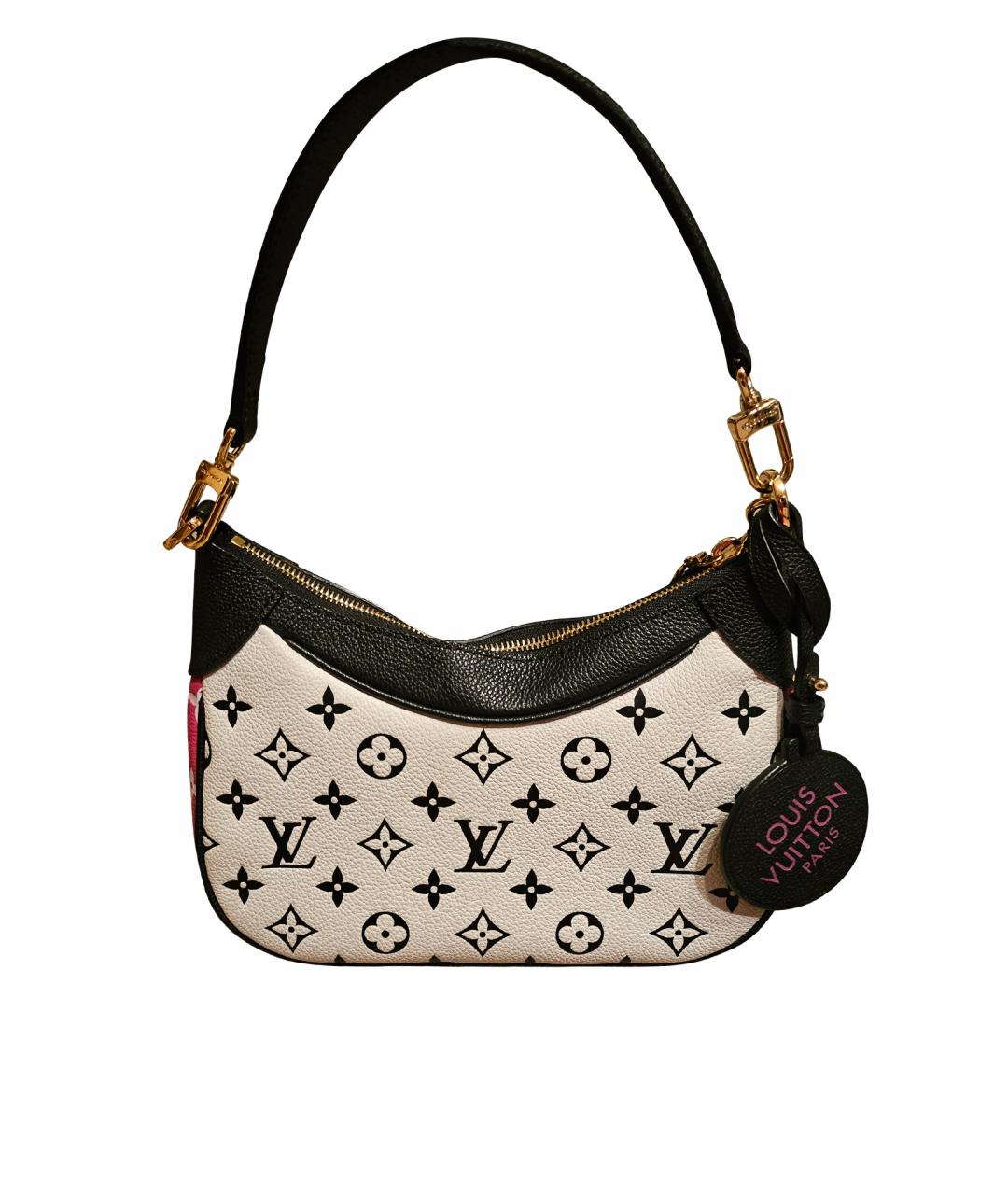 LOUIS VUITTON Белая кожаная сумка через плечо, фото 1