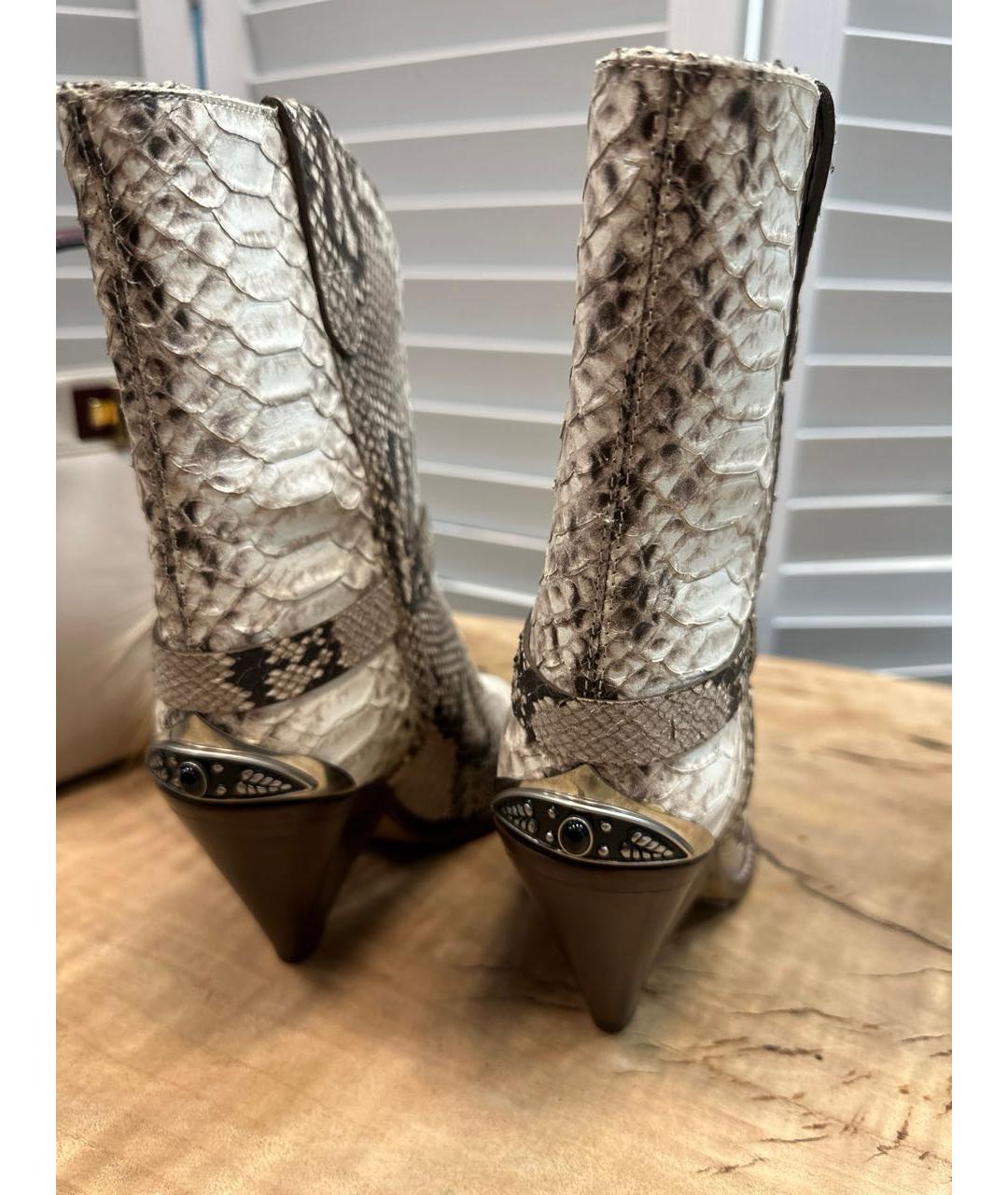 ISABEL MARANT Мульти полусапоги из экзотической кожи, фото 2