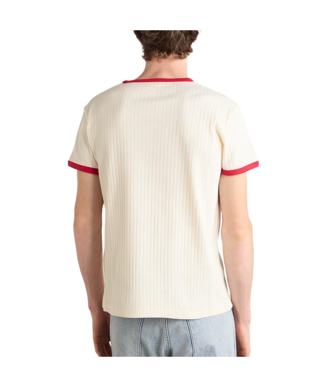 CELINE Бежевая футболка, фото 3