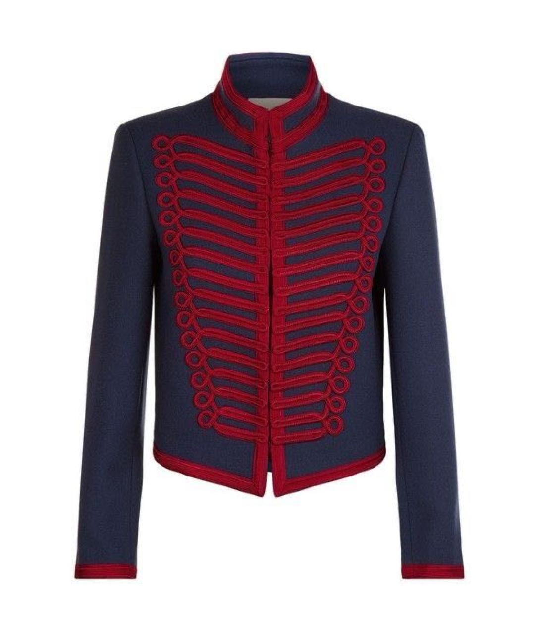 SANDRO Темно-синий жакет/пиджак, фото 1