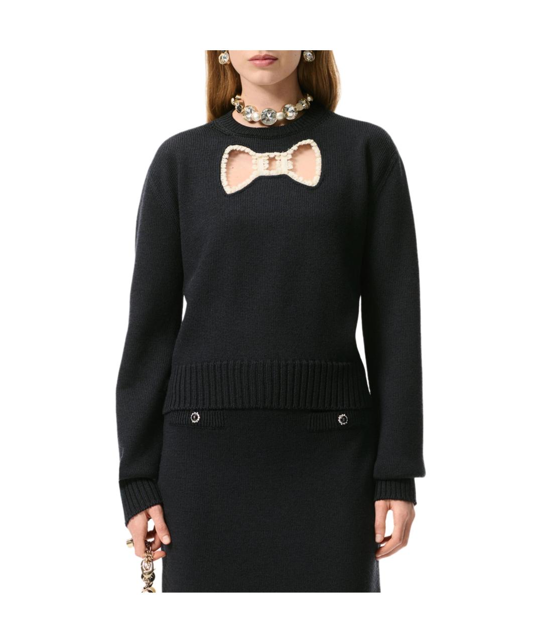 CHANEL Черный джемпер / свитер, фото 6