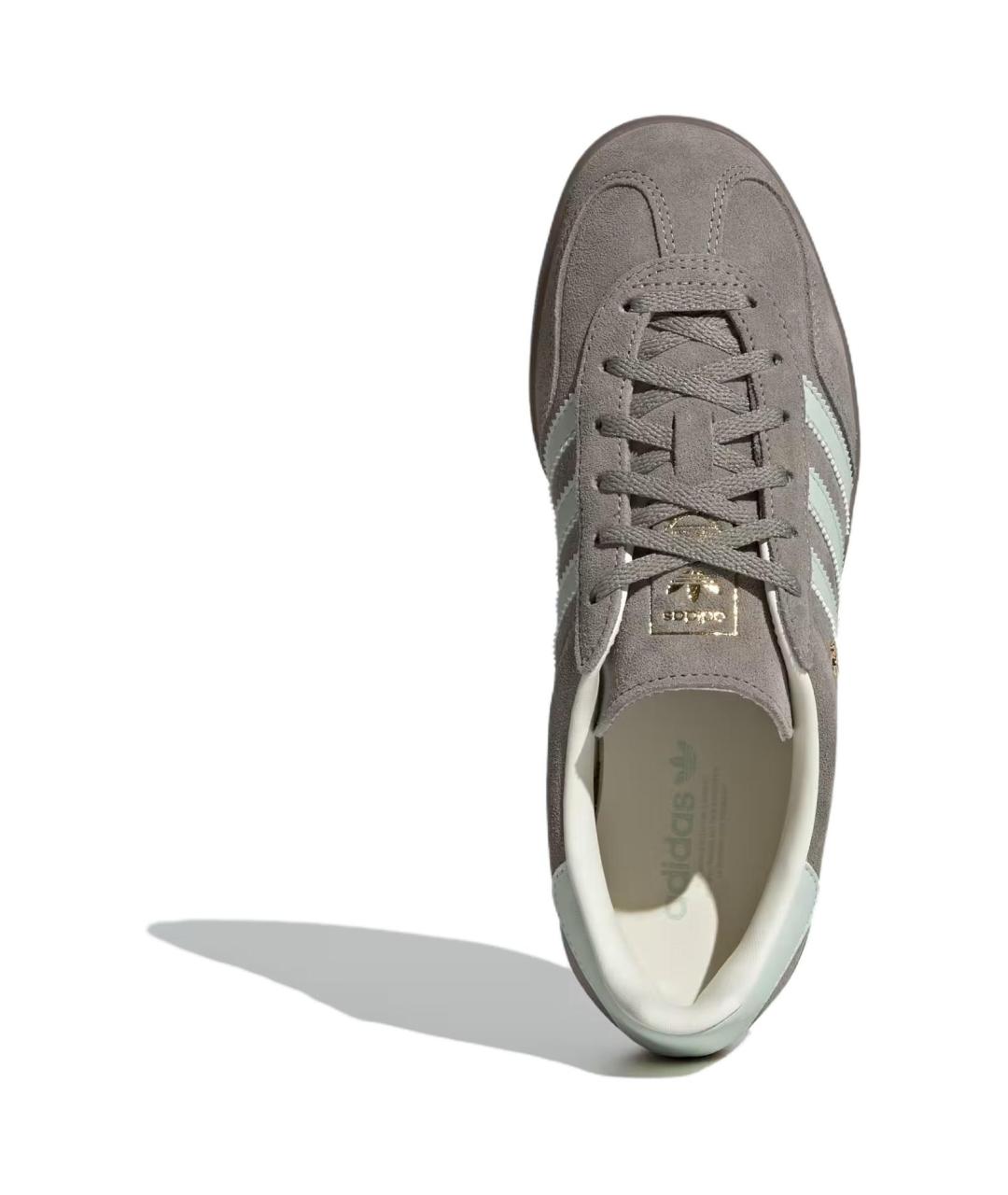 ADIDAS Коричневые нубуковые кеды, фото 3