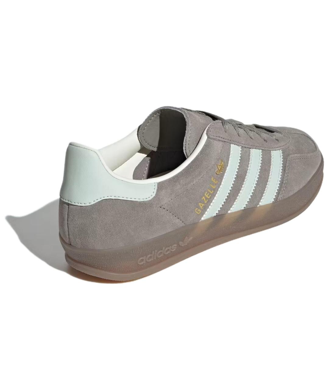 ADIDAS Коричневые нубуковые кеды, фото 4