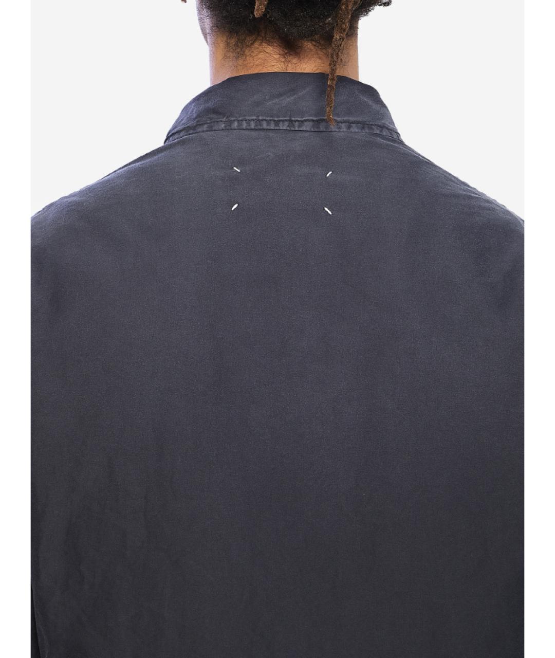 MAISON MARGIELA Синяя хлопковая куртка, фото 5