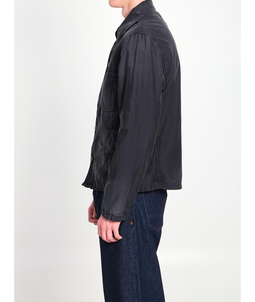 MAISON MARGIELA Синяя хлопковая куртка, фото 2