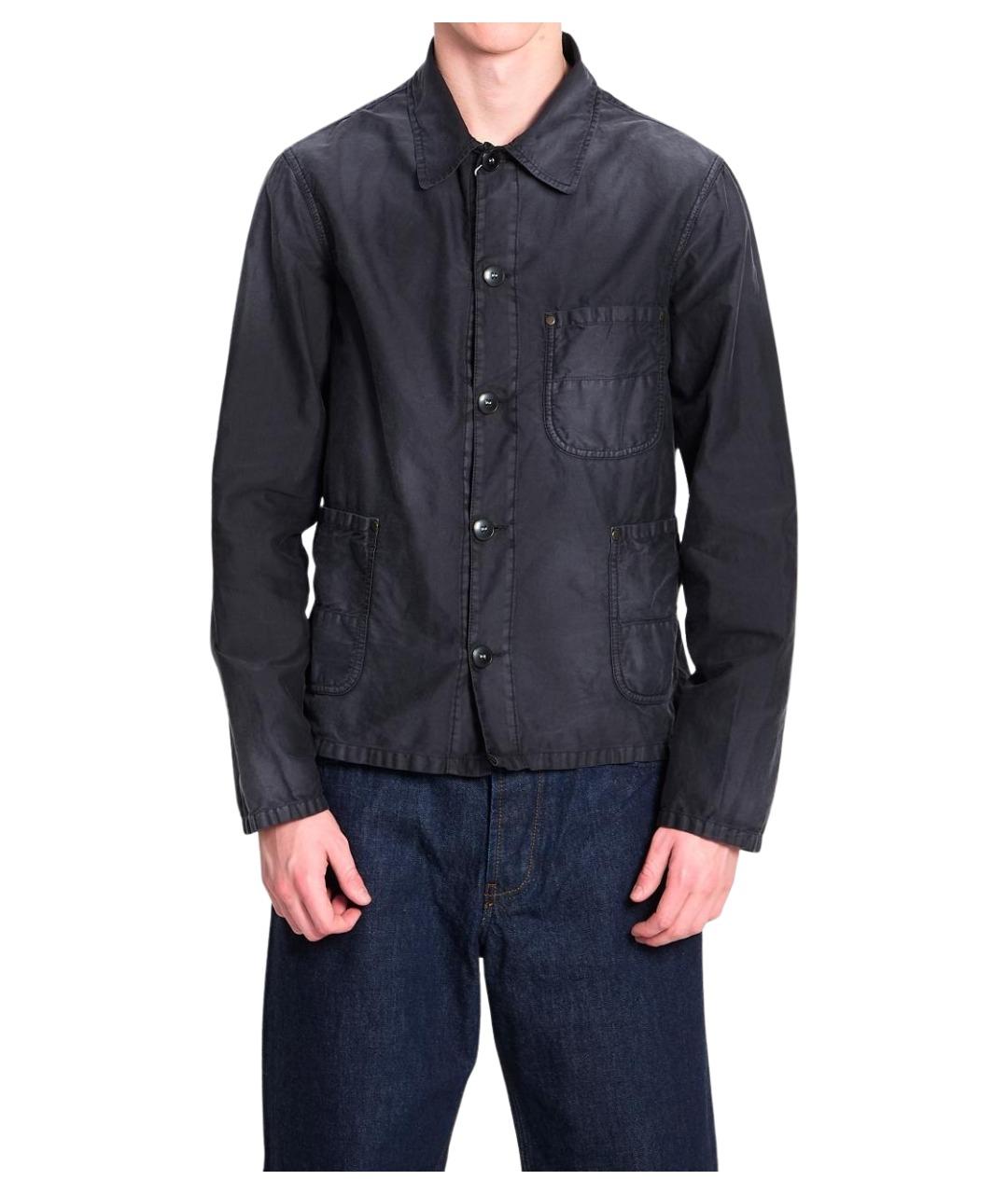 MAISON MARGIELA Синяя хлопковая куртка, фото 1