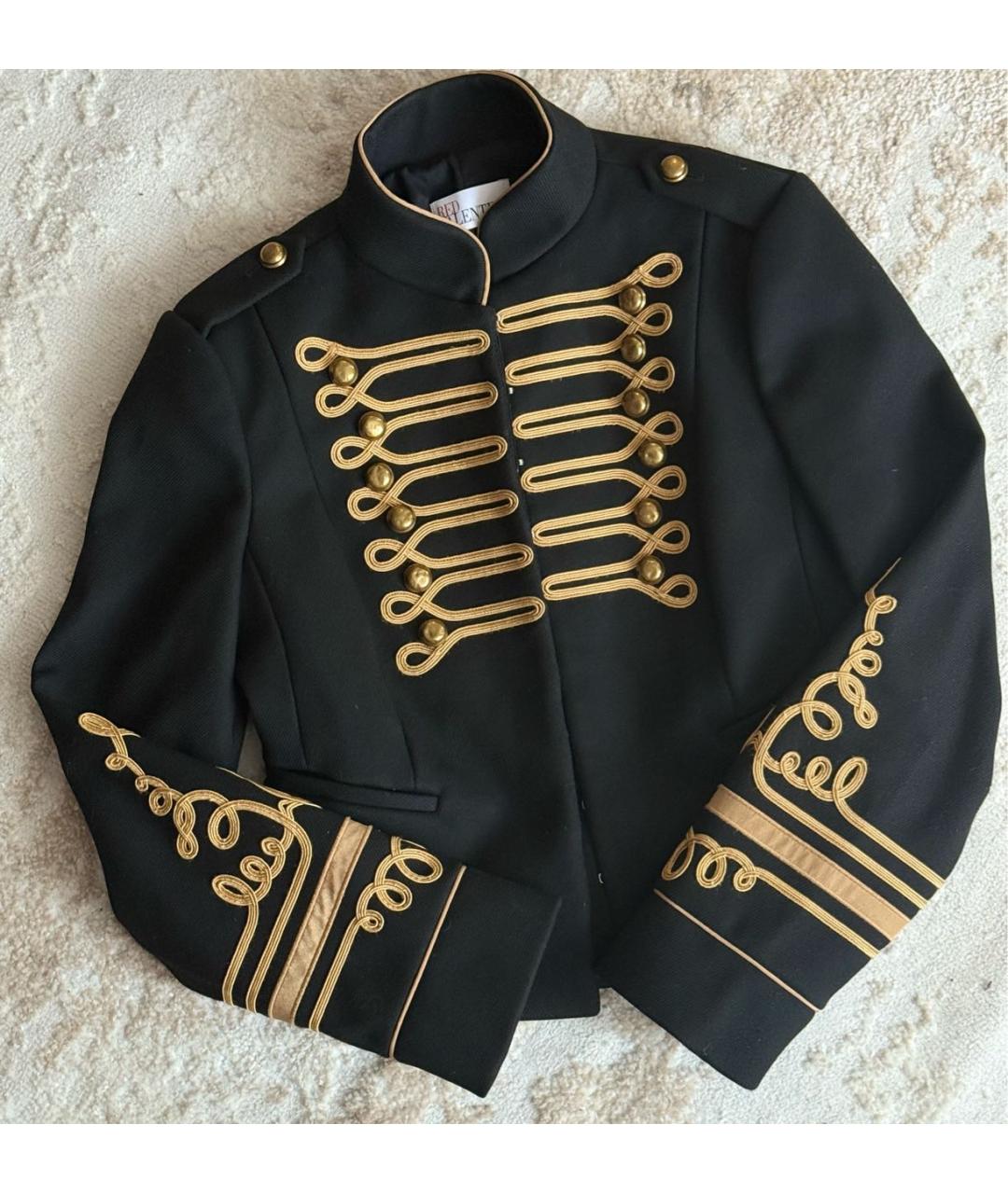 RED VALENTINO Черный жакет/пиджак, фото 3