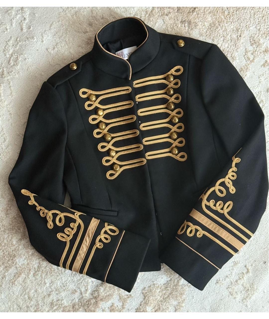 RED VALENTINO Черный жакет/пиджак, фото 4