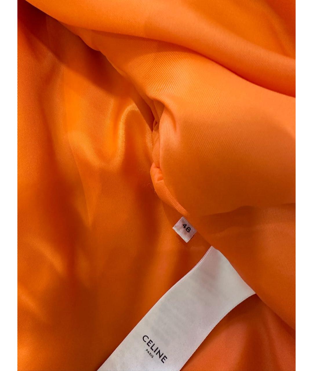 CELINE Серая полиэстеровая куртка, фото 6