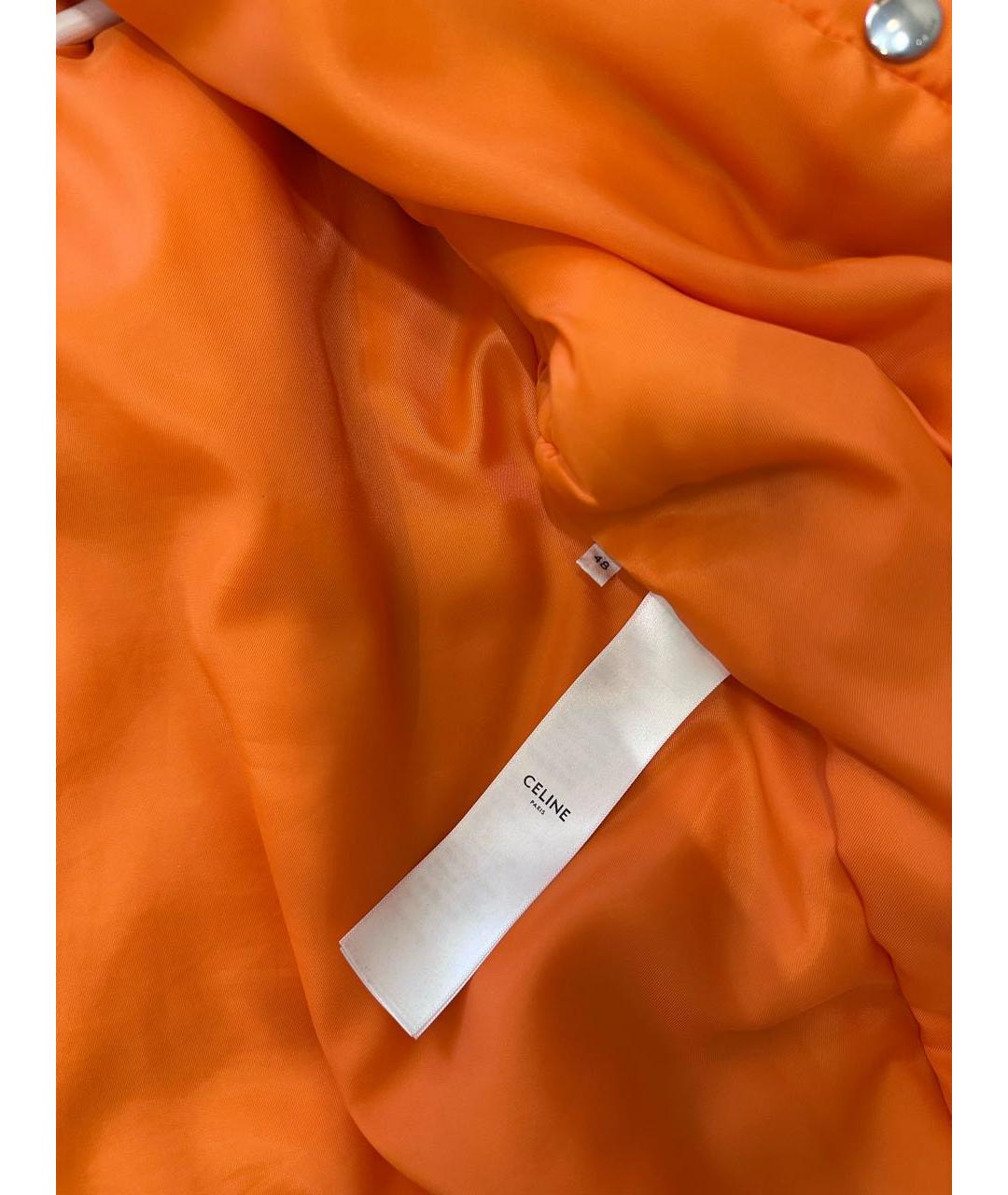 CELINE Серая полиэстеровая куртка, фото 5