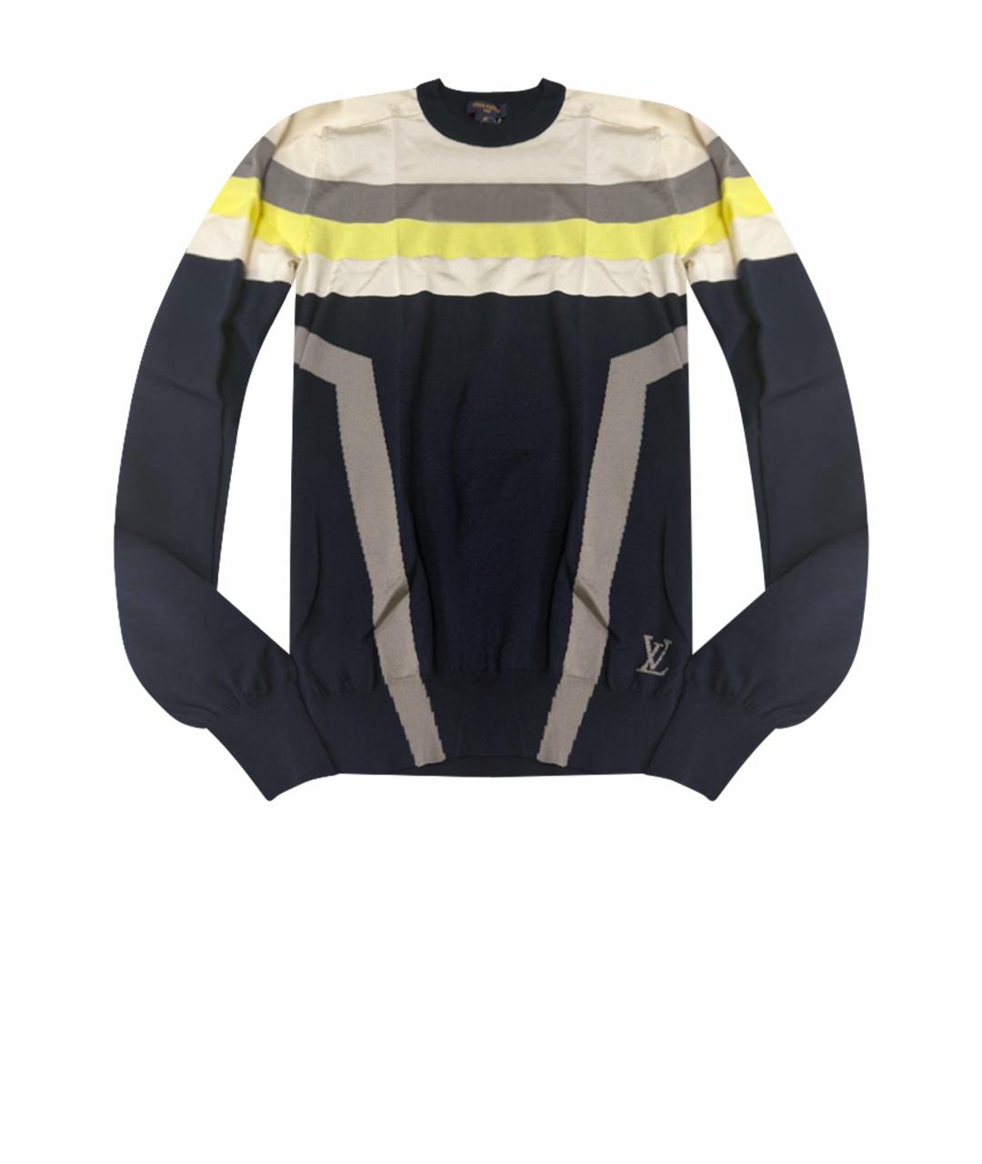 LOUIS VUITTON Мульти шерстяной джемпер / свитер, фото 1