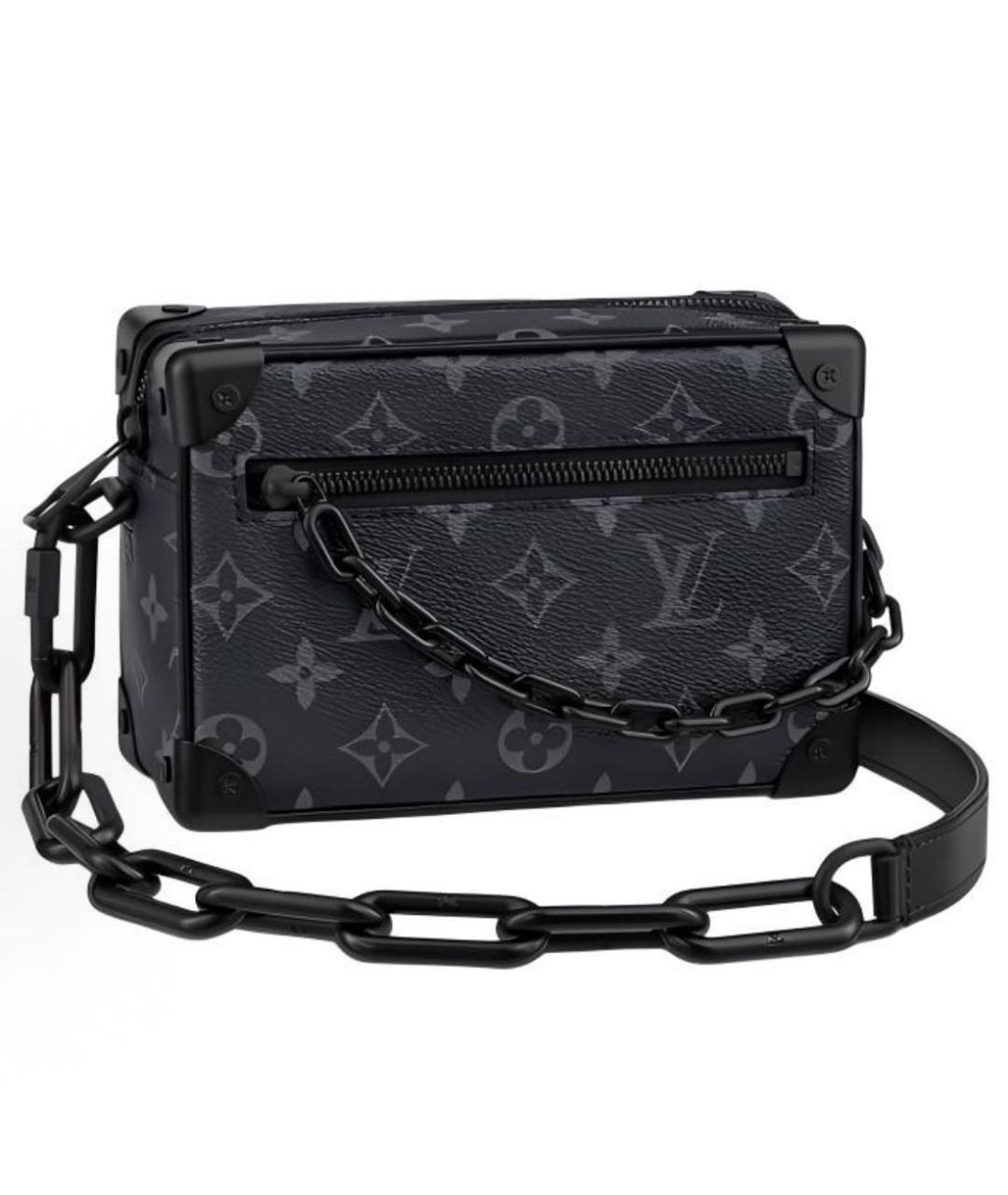 LOUIS VUITTON Черная сумка на плечо, фото 5