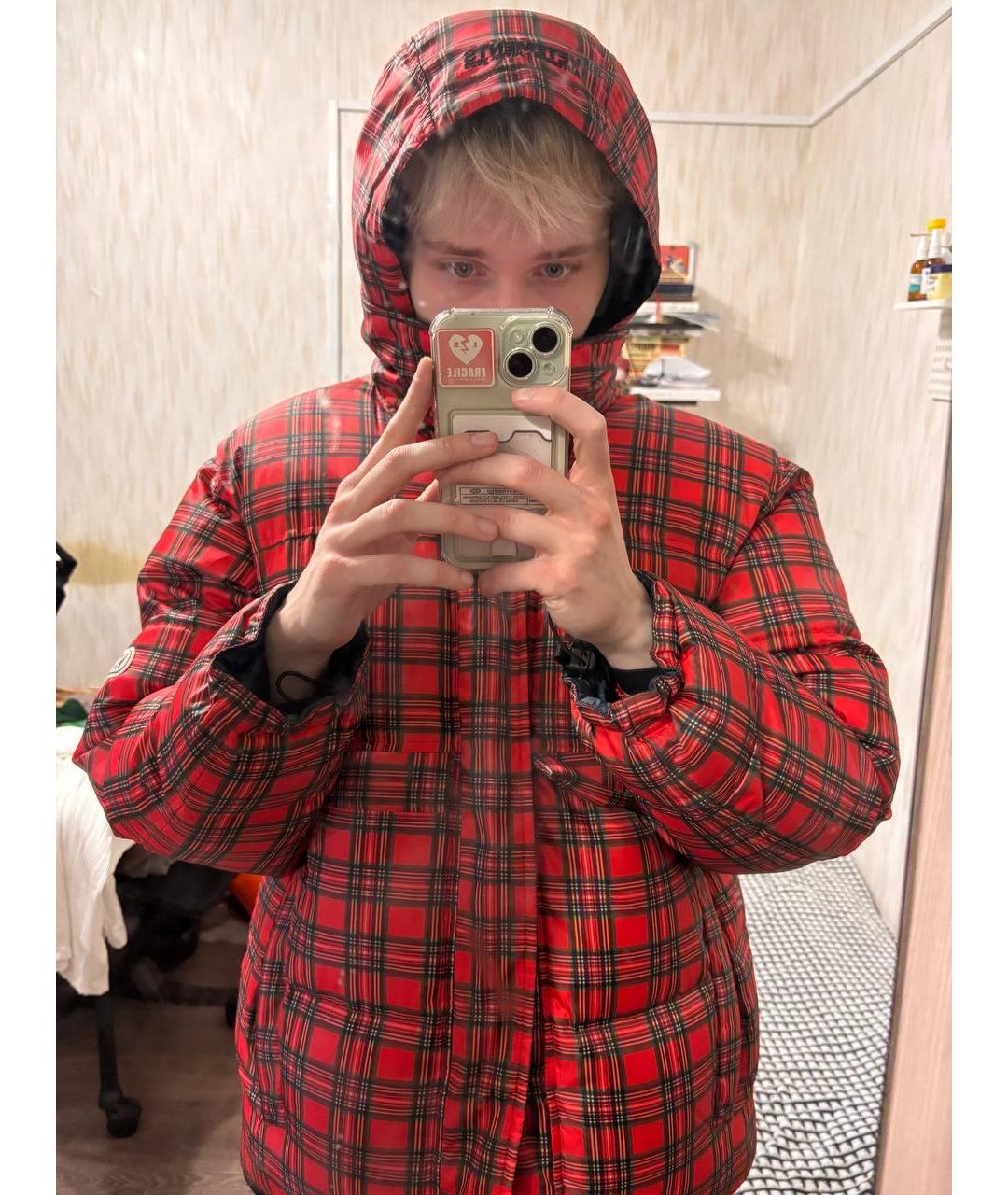 VETEMENTS Зеленая полиамидовая куртка, фото 4