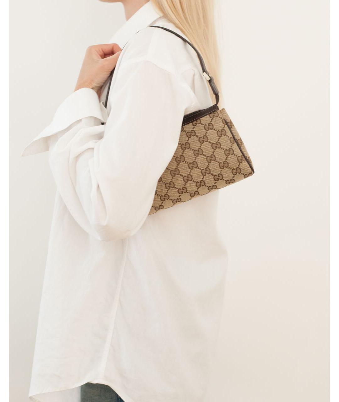 GUCCI Бежевая сумка через плечо, фото 3