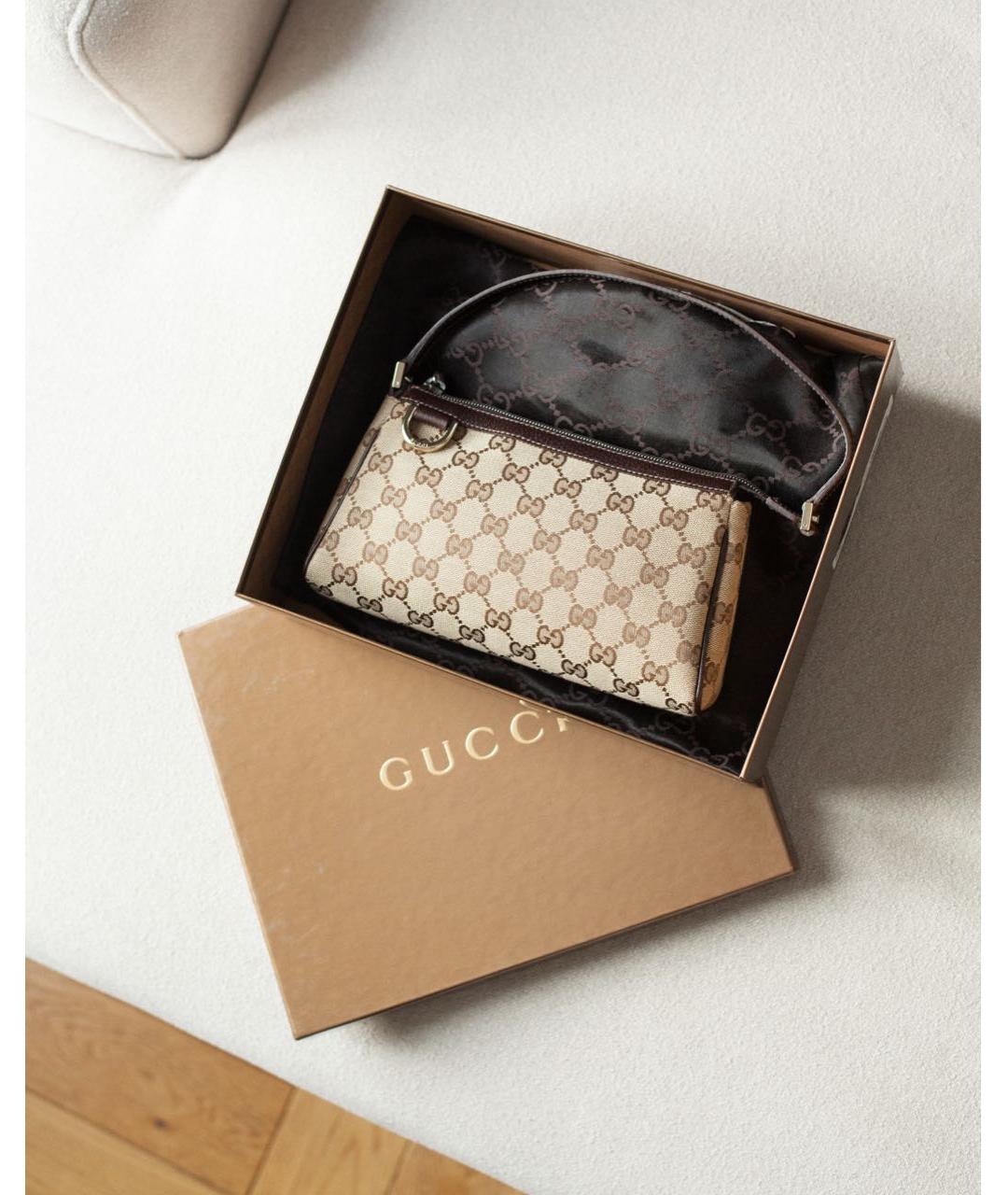 GUCCI Бежевая сумка через плечо, фото 8