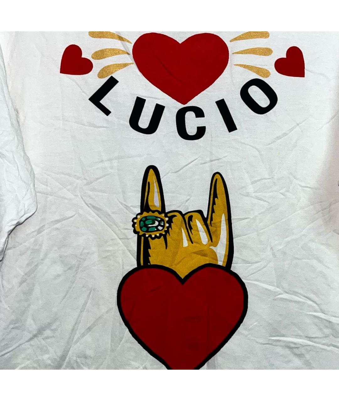 DOLCE&GABBANA Белая хлопковая футболка, фото 3