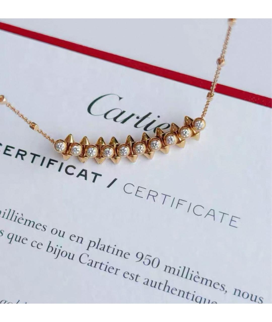 CARTIER Розовая подвеска из розового золота, фото 6