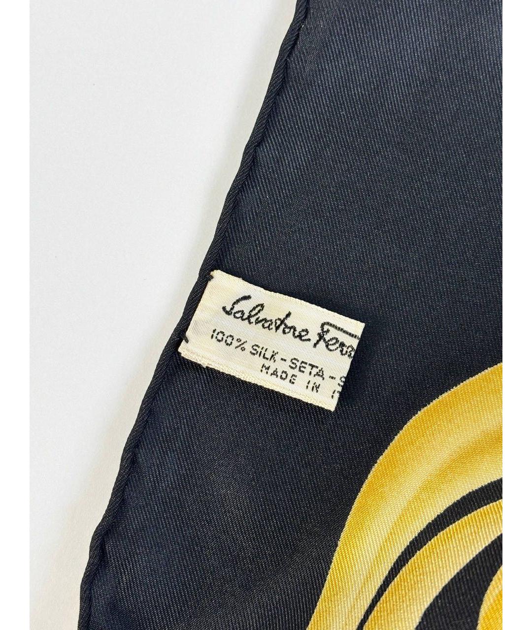 FERRAGAMO Мульти шелковый платок, фото 3