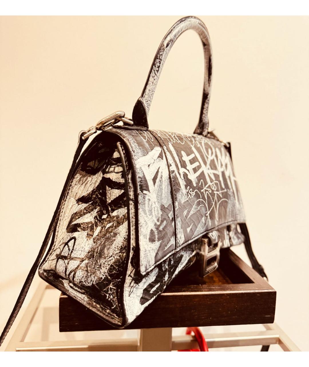 BALENCIAGA Мульти кожаная сумка с короткими ручками, фото 2