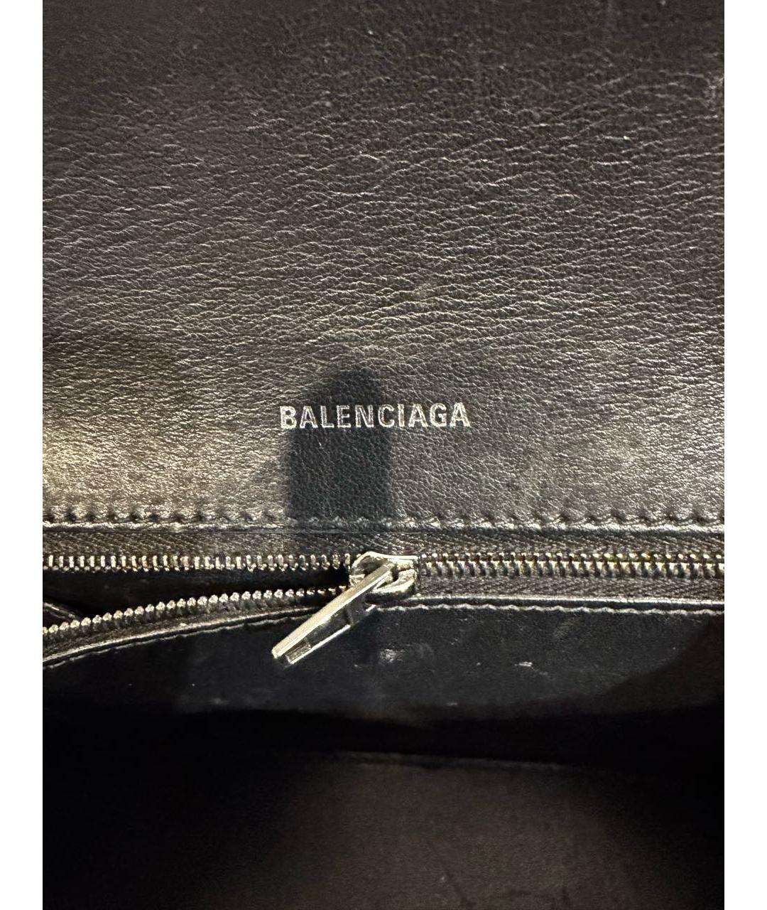 BALENCIAGA Мульти кожаная сумка с короткими ручками, фото 4