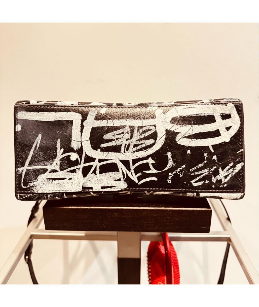 BALENCIAGA Мульти кожаная сумка с короткими ручками, фото 7