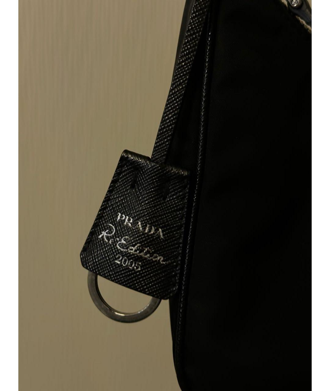 PRADA Черная сумка с короткими ручками, фото 5