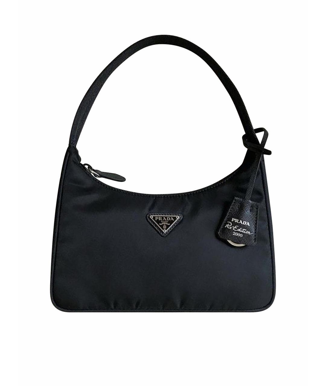 PRADA Черная сумка с короткими ручками, фото 1