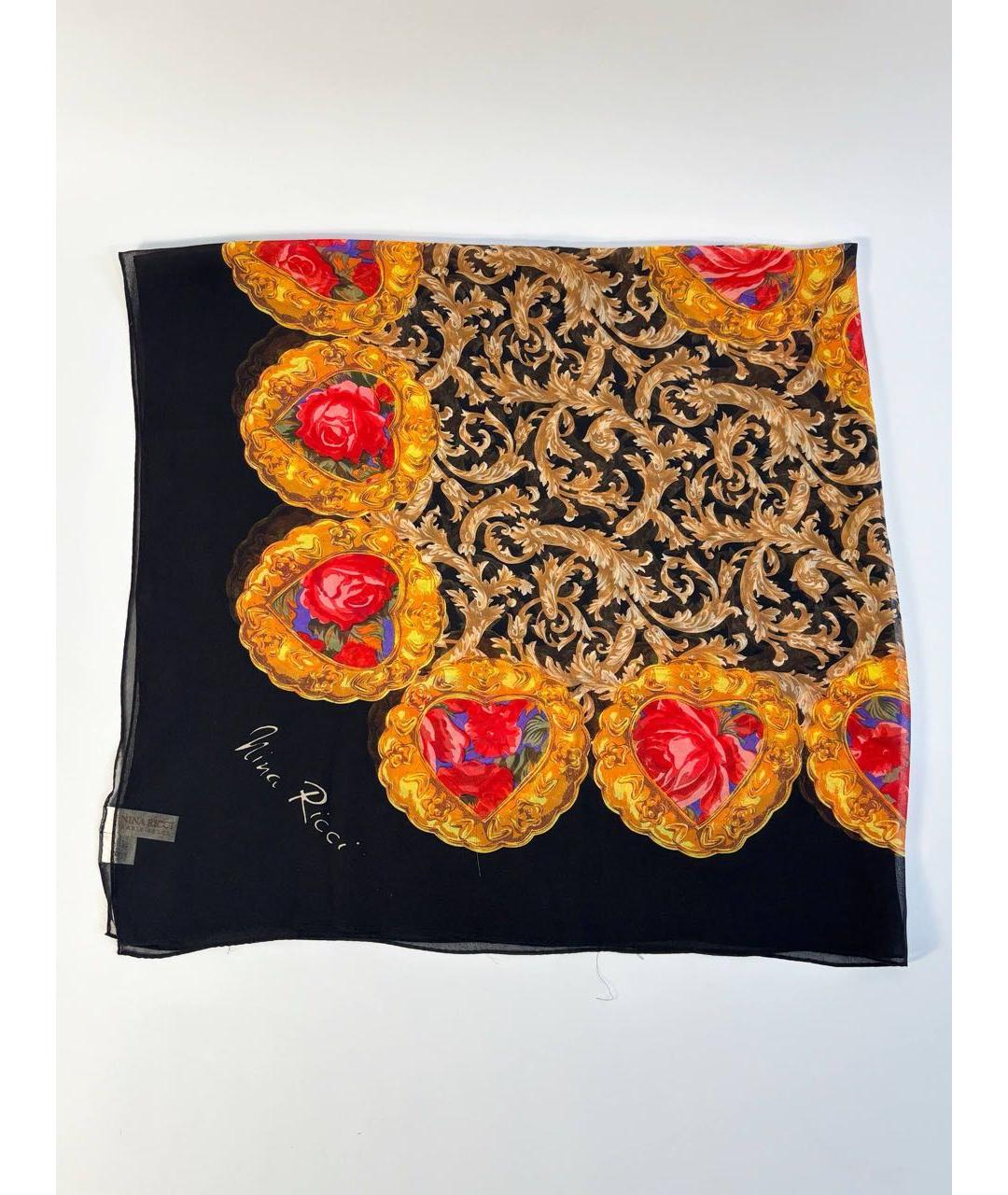 NINA RICCI Мульти шелковый платок, фото 8