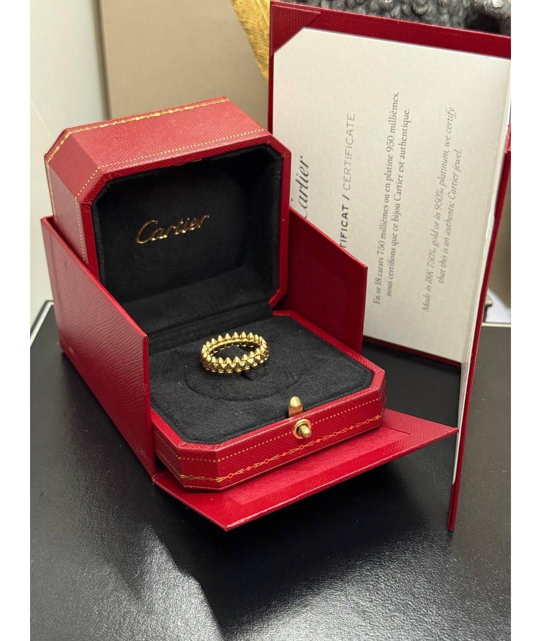 CARTIER Золотое кольцо из желтого золота, фото 4