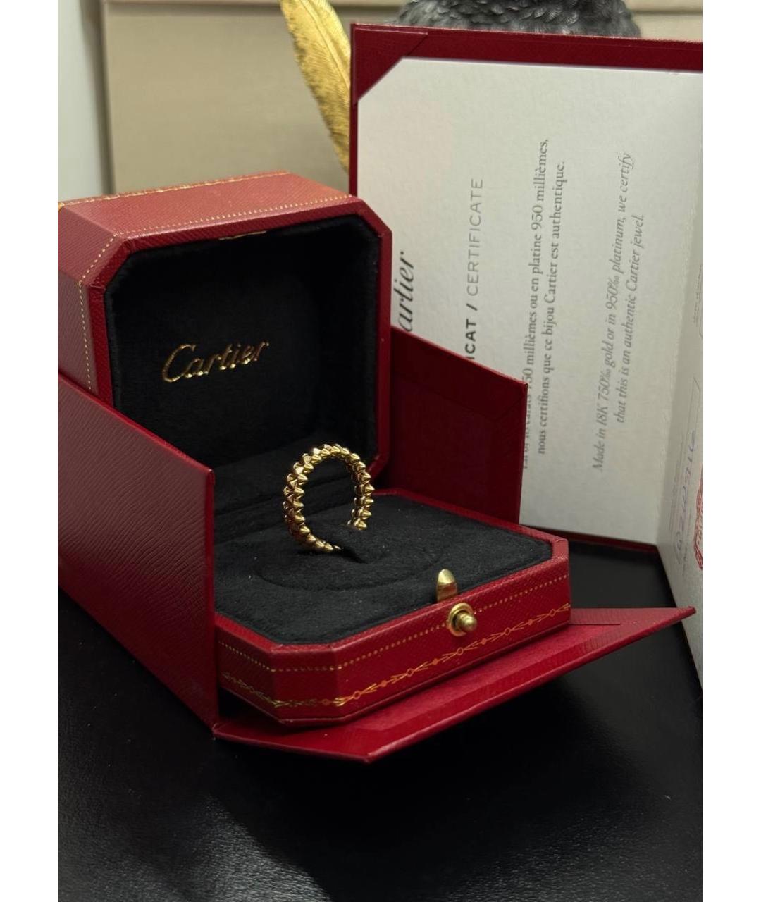 CARTIER Золотое кольцо из желтого золота, фото 3