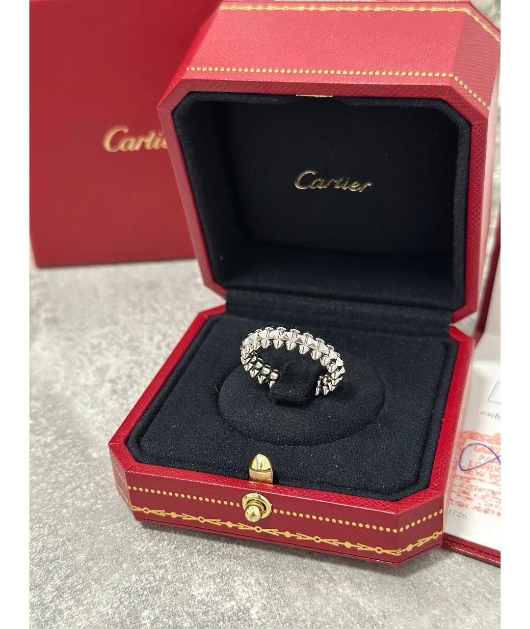 CARTIER Серебряное кольцо из белого золота, фото 4