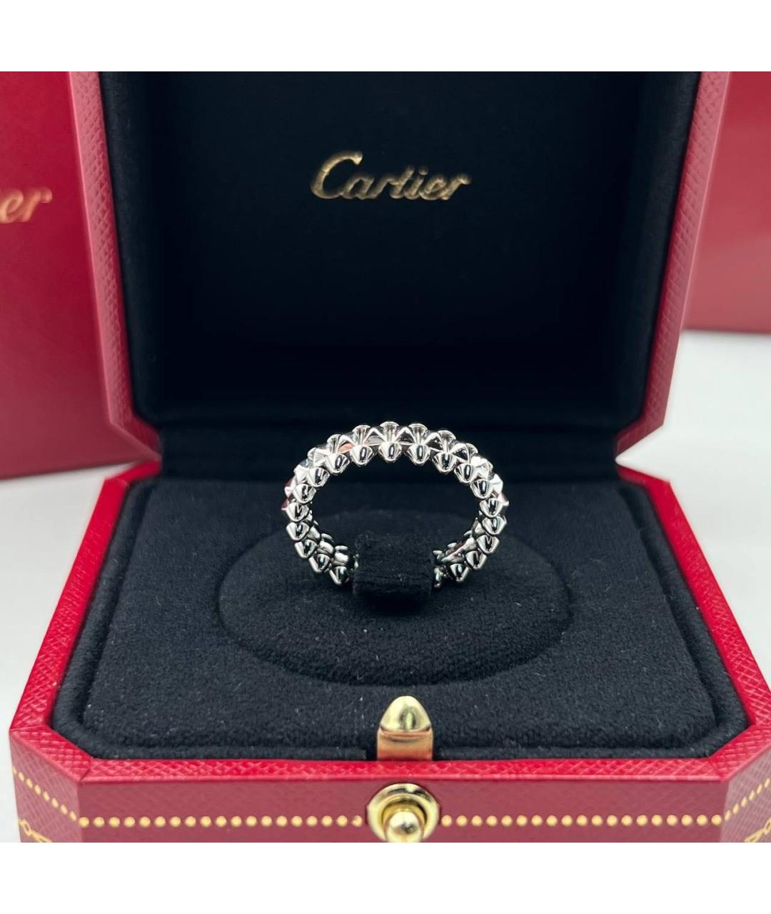 CARTIER Серебряное кольцо из белого золота, фото 3